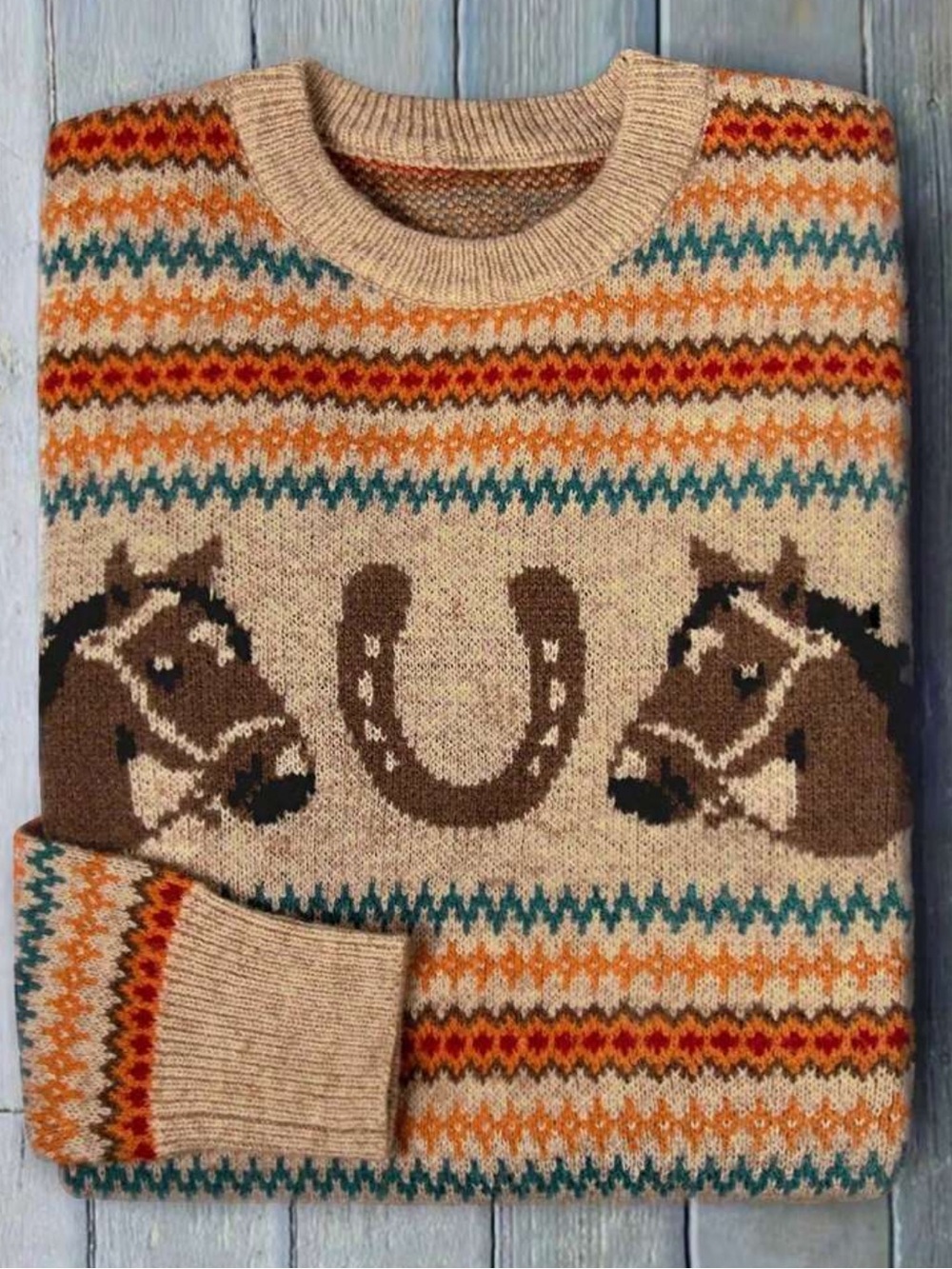 Horse Super Soft Crewneck Sweater